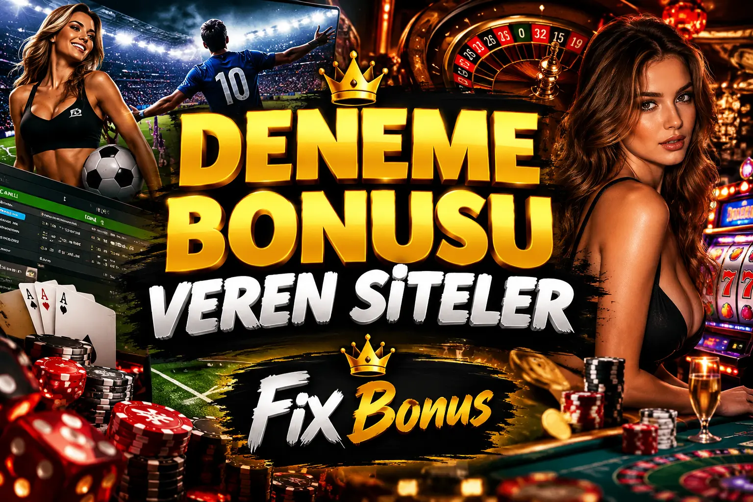 Deneme bonusu veren sitelerde çevrim ve çekim şartlarının karşılaştırıldığı rehber görseli